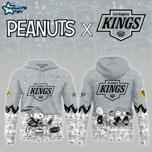 Los Angeles Kings x Peanuts 75 Years Anniversary Limited Hoodie