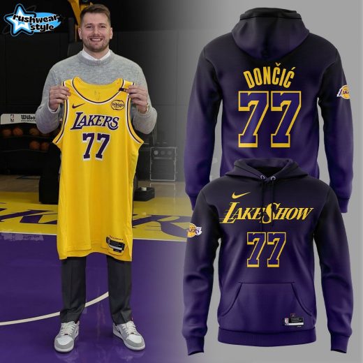 Los Angeles Lakers Luka Dončić Inspired Hoodie – NBA Fan Collection