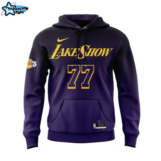 Los Angeles Lakers Luka Dončić Inspired Hoodie – NBA Fan Collection