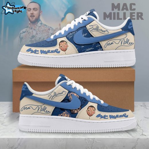 Mac Miller Customized Shoes – Memorial Fan Gift for Music Fans