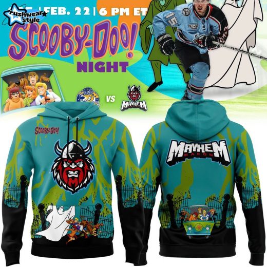 Macon Mayhem x Scooby Doo Limited Hoodie 2025