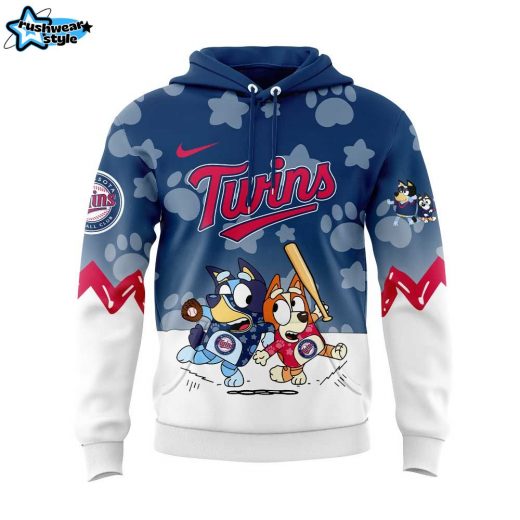 Minnesota Twins Bluey and Bingo Hoodie