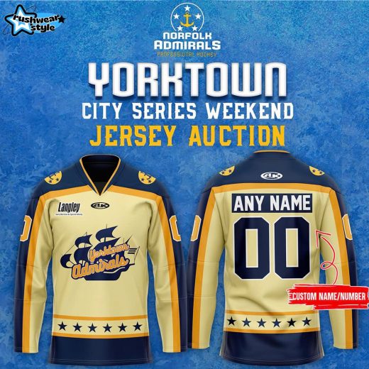 Norfolk Admirals x Yorktown City Series jersey