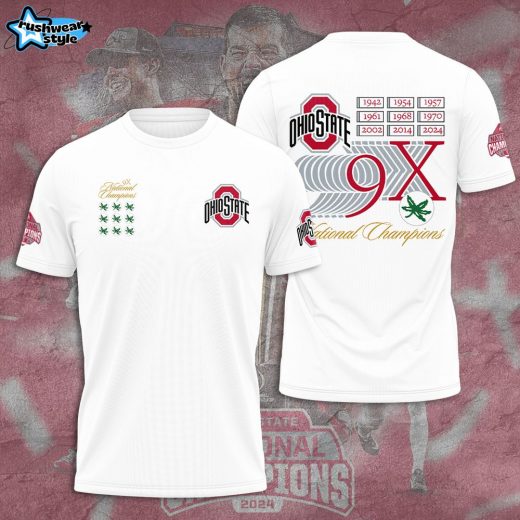 Ohio State Buckeyes Football 3D Tshirt