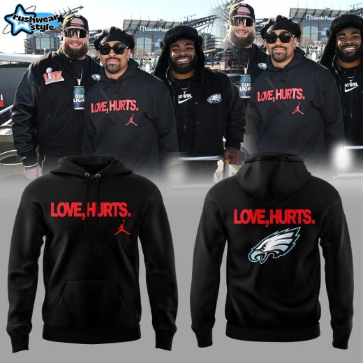 Philadelphia Eagles LOVE HURTS Hoodie