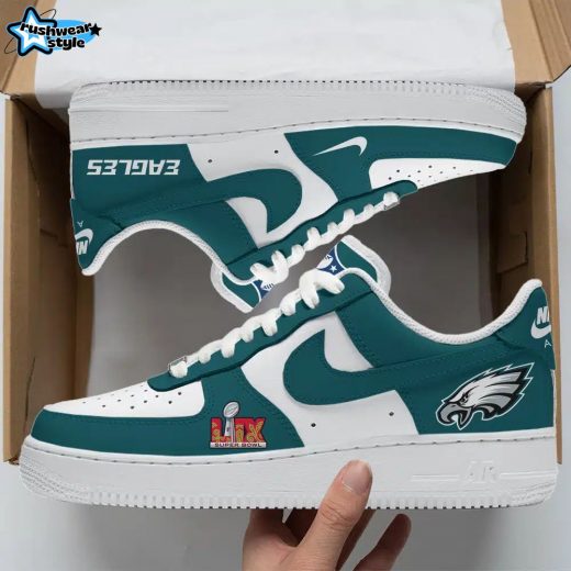 Philadelphia Eagles Super Bowl LIX AF1 Sneakers V2