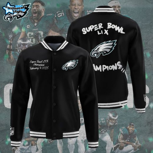 Philadelphia Eagles Super Bowl Varsity Jacket