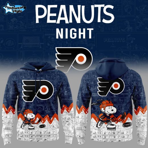 Philadelphia Flyers Anniversary of Peanuts Hoodie
