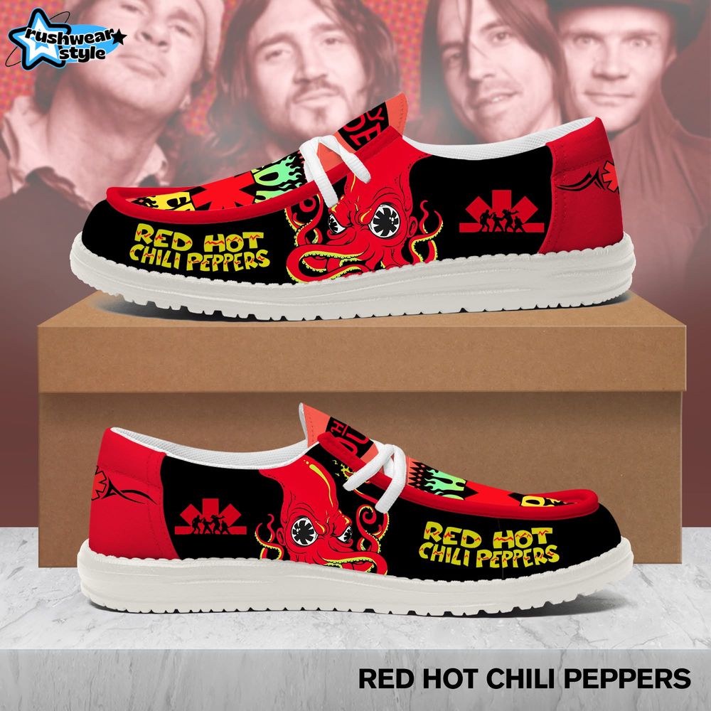 Red Hot Chili Peppers Exclusive Hey Dude Shoes Red Hot Chili Peppers Exclusive Hey Dude Shoes