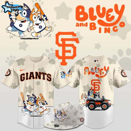 San Francisco Giants x Bluey and Bingo Jersey