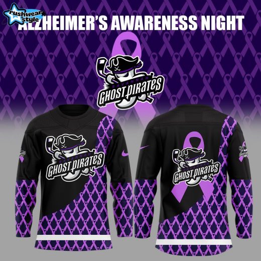 Savannah Ghost Parrots Uniform Alzheimer’s Awareness Night NHL Jersey