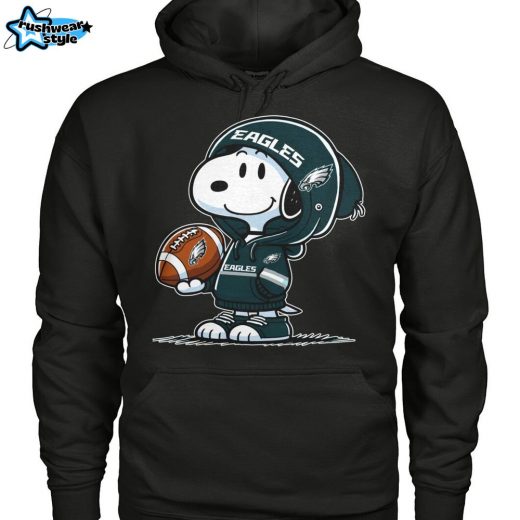 Snoopy Wears Philadelphia Eagles Hoodie