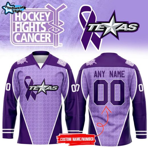 Texas Stars Hockey Fighting Cancer 2024 Jersey