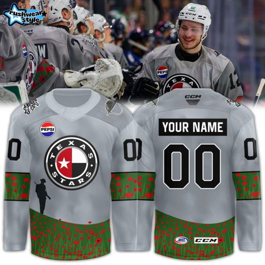 Texas Stars Hockey Fighting Cancer 2024 Jersey