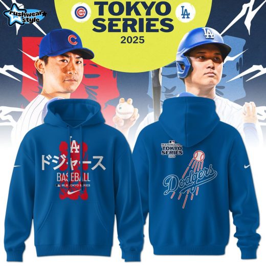 Tokyo Series Tour los Angeles Dodgers Nike limited Hoodie V2