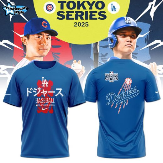 Tokyo Series Tour los Angeles Dodgers Nike limited Tshirt V2