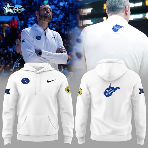 WVU Coach Darian DeVries West 44 Hoodie Set – College Basketball Fan Gear