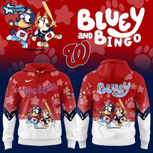 Cincinnati Reds Bluey and Bingo Jersey