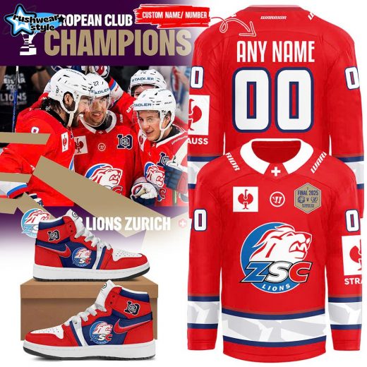 ZSC Lions Schweizer Meister 2025 CHL Final Jersey