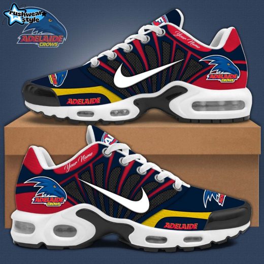 Adelaide Football Club (AFL) New Air Max Plus Shoes Sneakers Custom Name Gift For Fans