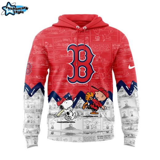 Boston Red Sox 75th Anniversary of Peanuts Hoodie