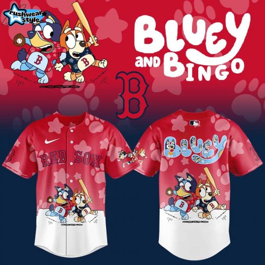 Boston Red Sox Bluey and Bingo Jersey