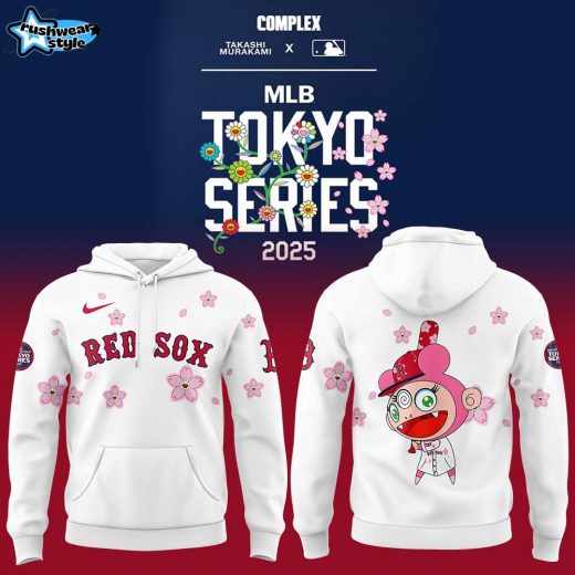 Boston Red Sox Takashi Murakami x MLB World Tour Tokyo Series White Hoodie