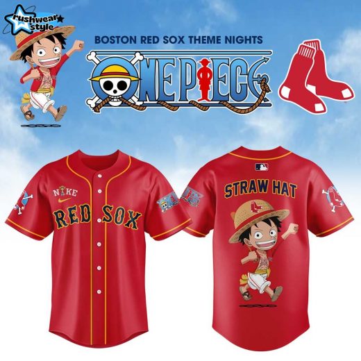 Boston Red Sox x One Piece Night Jersey