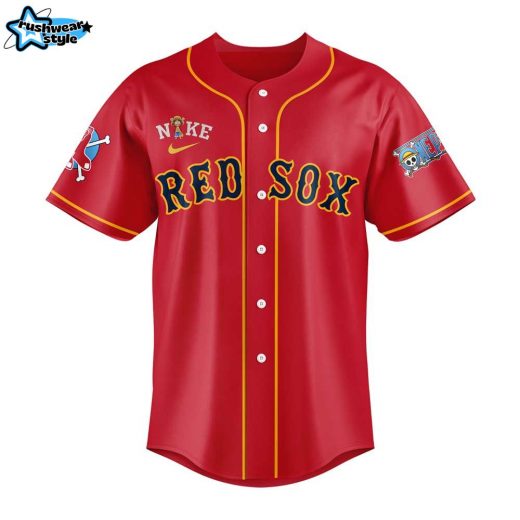 Boston Red Sox x One Piece Night Jersey