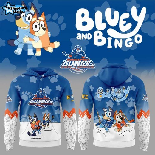 Bridgeport Islanders x Bluey and Bingo Hoodie