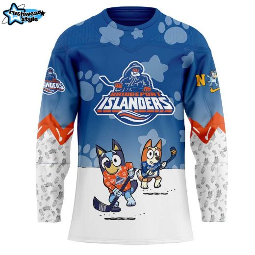 Bridgeport Islanders x Bluey and Bingo Jersey