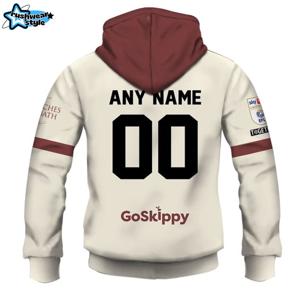 Bristol City F.C 2425 Away Jersey Hoodie Bristol City F.C 2425 Away Jersey Hoodie