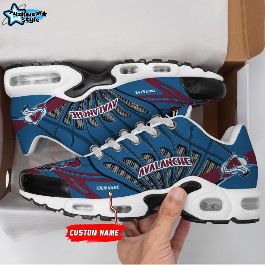 Colorado Avalanche Air Max Plus Sport Custom Sneakers