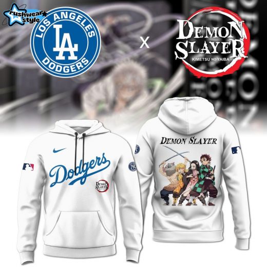 Dodgers X Demon Slayer New Season Jersey Hoodie 2025