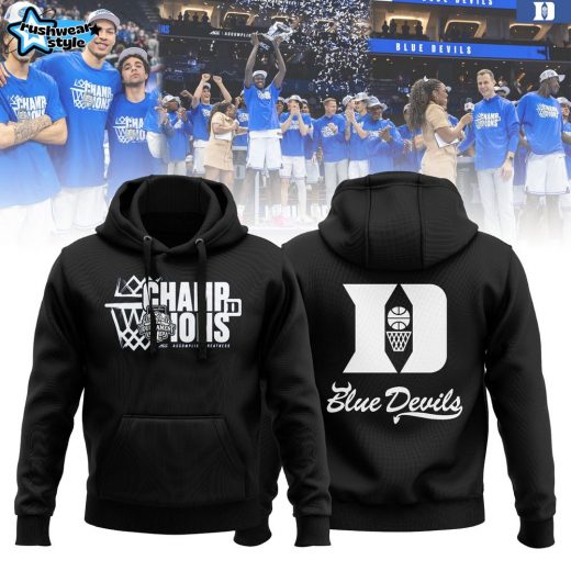 Duke Men’s Basketball ACC Champions 2025 Nike Hoodie – Official Merchandise