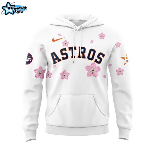 Houston Astros Takashi Murakami x MLB World Tour Tokyo Series White Hoodie