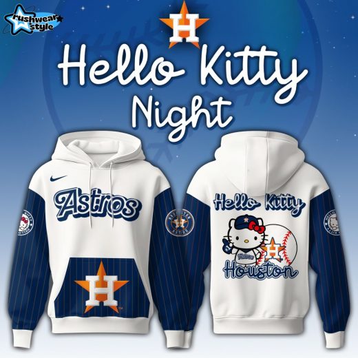 Houston Astros x Hello Kitty Special Edition Game Night Hoodie