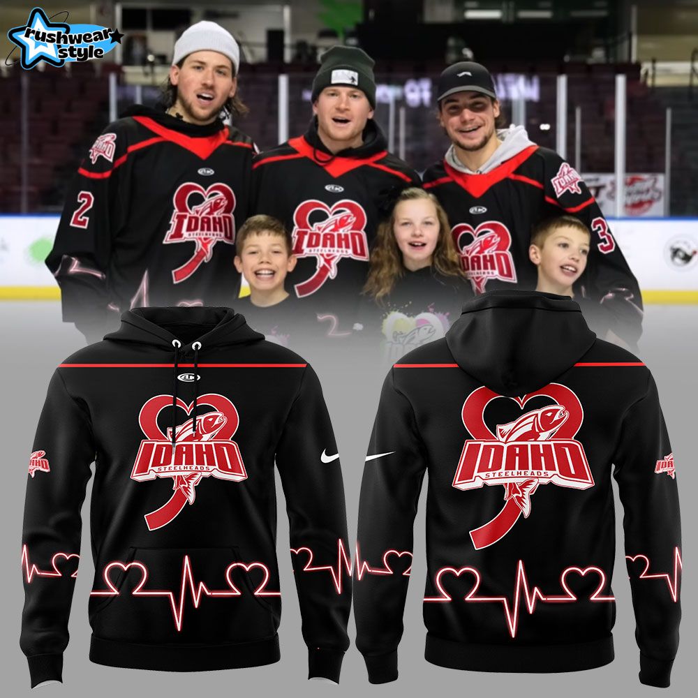 Idaho Steelheads Jayden DeLuca Foundation Hoodie Idaho Steelheads Jayden DeLuca Foundation Hoodie