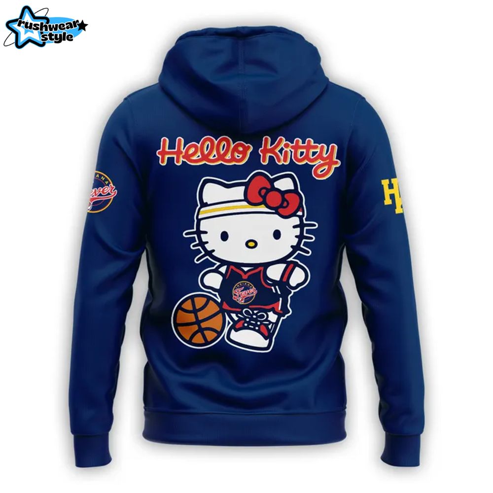 Indiana Fever x Hello Kitty Hoodie – Special Edition 2025 Indiana Fever x Hello Kitty Hoodie – Special Edition 2025