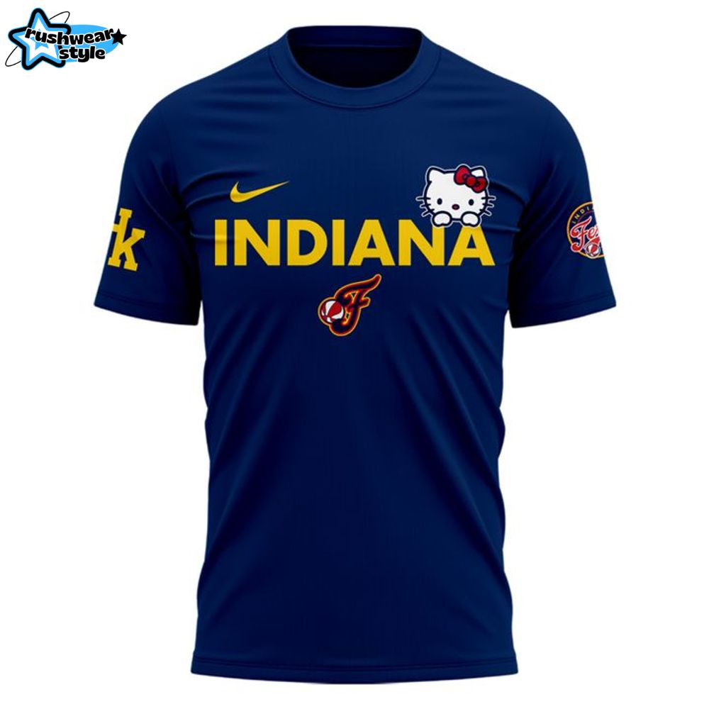 Indiana Fever x Hello Kitty T-Shirt – Special Edition 2025 Indiana Fever x Hello Kitty T-Shirt – Special Edition 2025