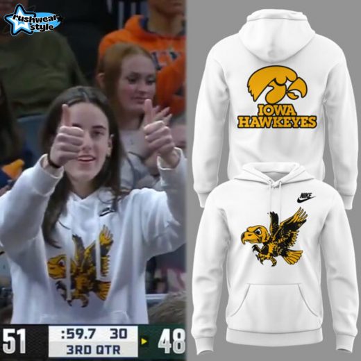 Iowa Hawkeyes 2025 Limited Caitlin Clack Hoodie V2