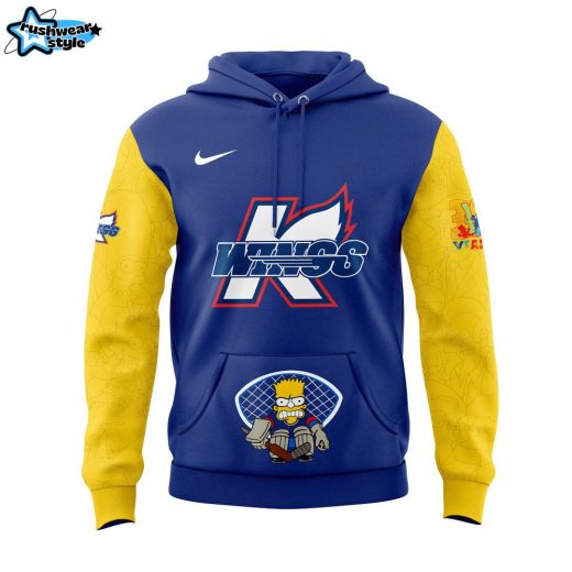 Kalamazoo Wings x 35th The Simpsons Hoodie