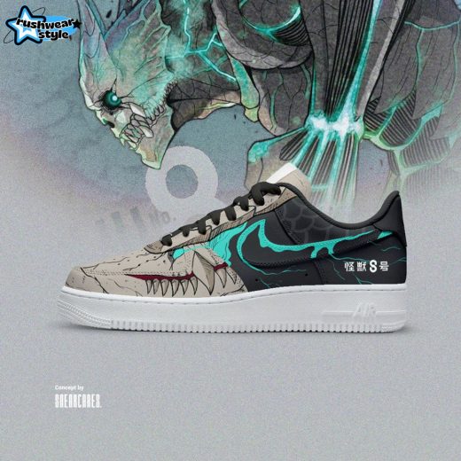 Limited Edition Custom Kaiju No 8 Air Force 1 Shoes