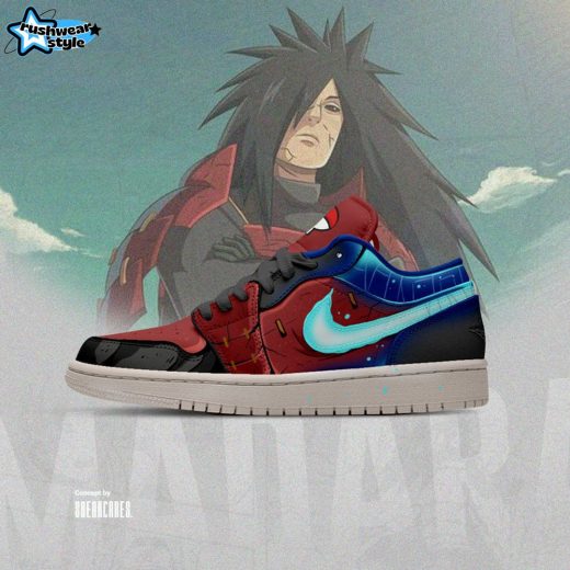 Limited Edition Custom Paint Madara Uchiha Air Force 1 Shoes