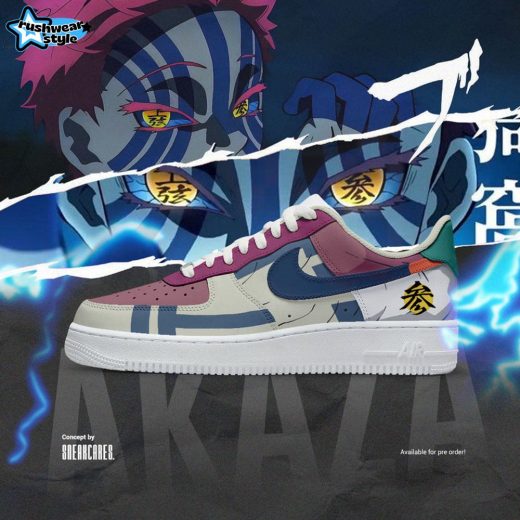 Limited Edition Demon Slayer Custom Series Air Force 1 Shoes