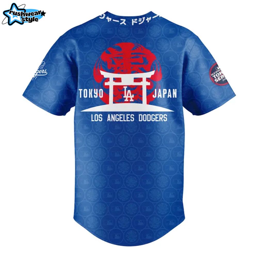 Limited Edition LA x Tokyo Series 2025 Baseball Jersey v2 Limited Edition LA x Tokyo Series 2025 Baseball Jersey v2