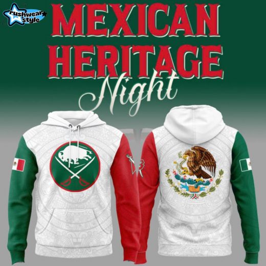 Limited Edition Sabres x Mexican Heritage Night 2025 Hoodie