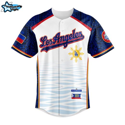 Los Angeles Dodgers Filipino Heritage Night 2025 Jersey