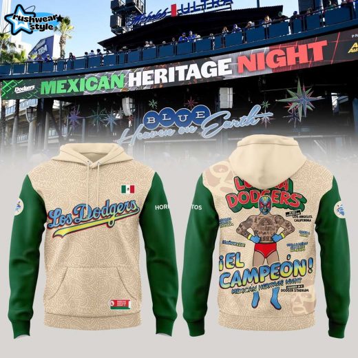 Los Angeles Dodgers Mexican Heritage Night 2025 Hoodie