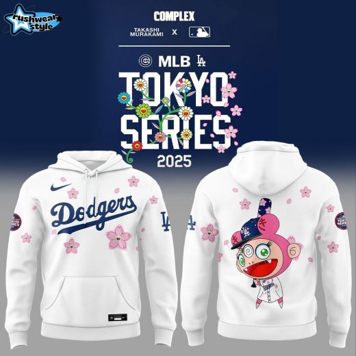 Los Angeles Dodgers Takashi Murakami x MLB World Tour Tokyo Series Hoodie